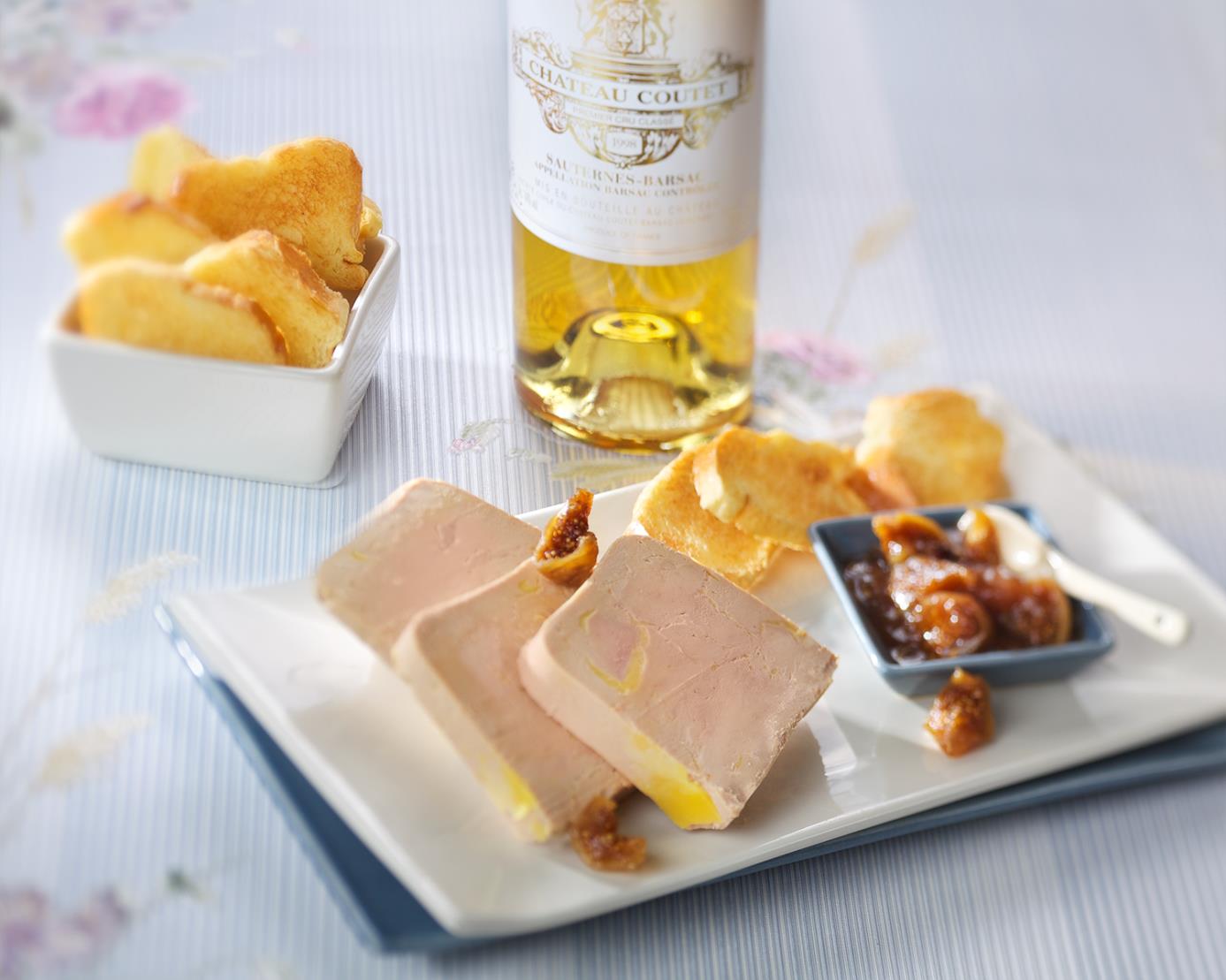 Recette : Terrine de foie gras d'oie et son chutney 